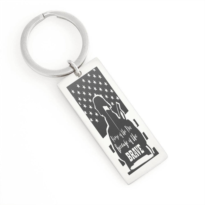 Home of the free because of the brave.