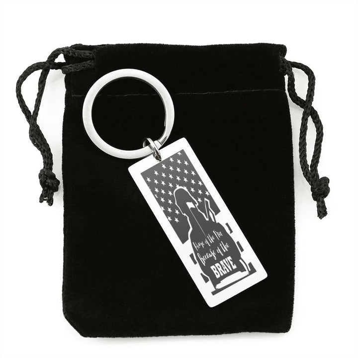 Home of the free because of the brave.